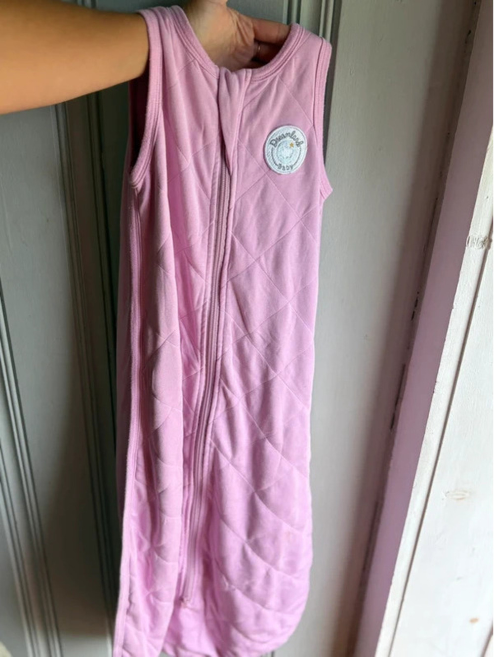 24-36M Dreamland Baby Pink Weighted Bamboo Sleepsack